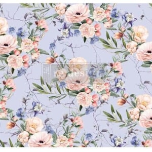 LAVENDER FLEUR - Redesign con carta velina Prima Decoupage Decor