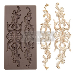 IMPERIAL INTRICACY - Redesign Decor Moulds - 1 pc, 5&quot;x 8&quot;x 8mm
