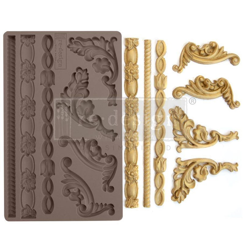 ITALIAN ACCENTS - Redesign Decor Moulds - Moulds used for Furniture , crafts and food 