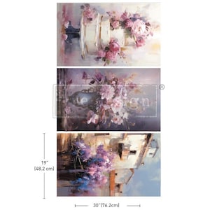 LILAS LUSH CELEBRATION - Paquet de papier de soie pour décoration - 3 feuilles de 19,5 x 30 cm chacune