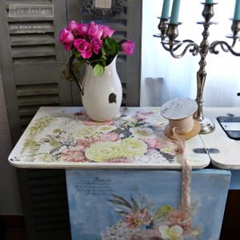 ReDesign with Prima Furniture Transfers LIFE in FULL BLOOM Decor Transfer,