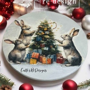 BUNNY WONDERLAND - A3 Decoupage Fiber Pack -  3 sheets, 11.7″x16.5″ each