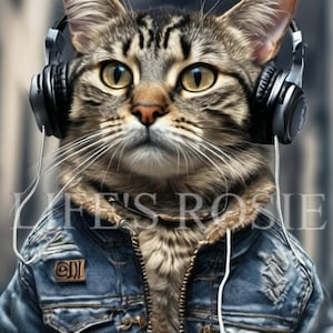 HIP HOP LOUIE - Carta per decoupage Life's Rosie