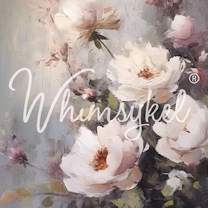 PETAL POETZIE - tissuepapier decoupage - WhimsyKel Designs - 21" x 29" - tissuepapier 18 pond