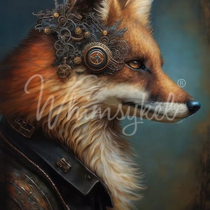 RILEY REDFOX - Decoupage Tissue Paper - WhimsyKel Designs - 21" BY 29" - 18 lb Tissue Paper