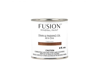 Stain & Finishing Oil  -  (SFO - All in One)- CAPPUCINO - Fusion Mineral Paint