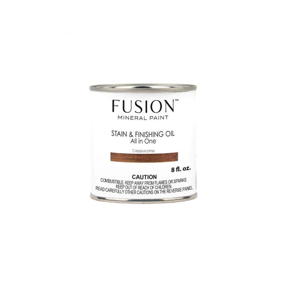 Stain & Finishing Oil  -  (SFO - All in One)- CAPPUCINO - Fusion Mineral Paint