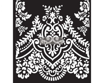 DENTELLE ÉLÉGANTE - Pochoir déco revisité