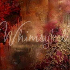GILDED PATINA - WhimsyKel Designs - Decoupage Tissue Paper - 29" by 21"