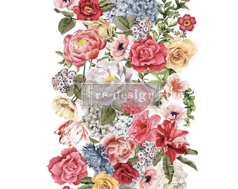WONDROUS FLORAL ll - Furniture Transfers, ReDesign with Prima,   Prima Transfer, Decor Transfer, Rub On Transfer