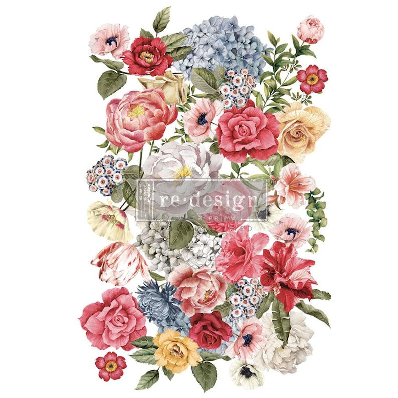 Furniture Transfers ReDesign with Prima WONDROUS FLORAL 11 Etsy