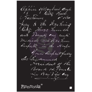 LIRE MA LETTRE - Pochoir - 6 po X 9 po -