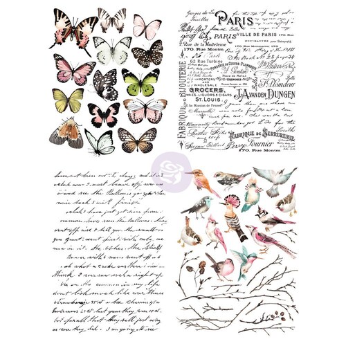 BUTTERFLY DANCE Furniture Transfers Redesign With Prima Etsy