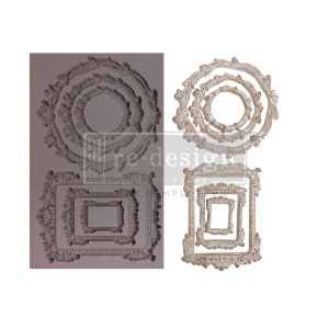 ASTRID - Decor Mould - 1 pc, 5&quot; x 8&quot; x 8mm