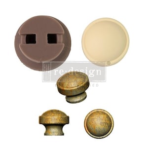 REGAL AURA - 1 Knob Set - includes hardware - CECE Knob Mould