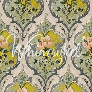 ROMANTIC FLEURS - WhimsyKel Designs - Decoupage Tissue Paper - 18lb Tissue Paper