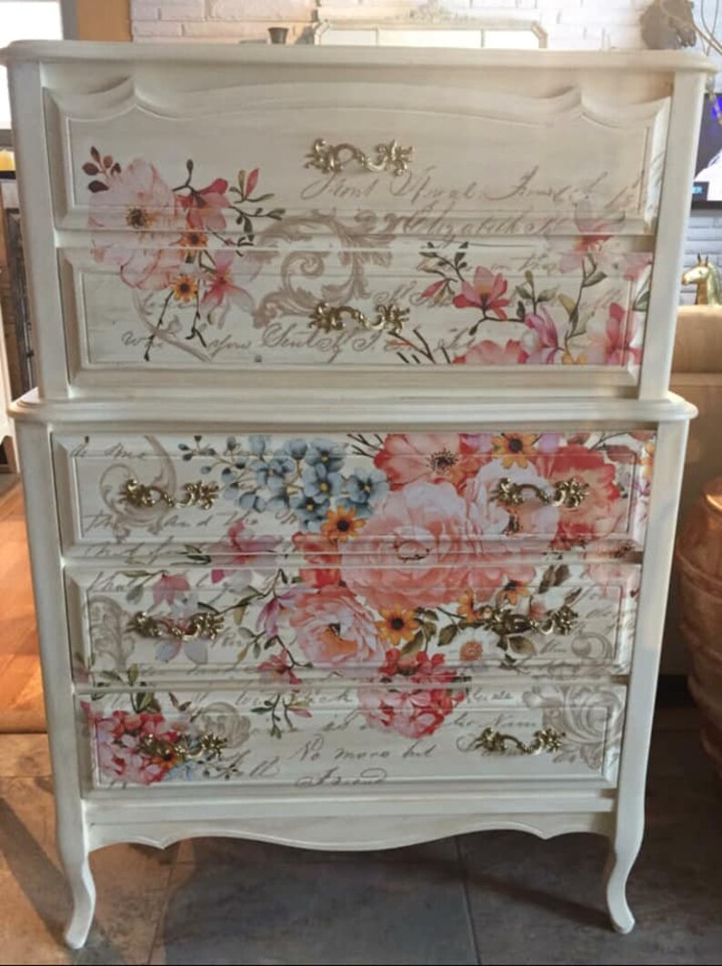Furniture Transfers Redesign With Prima ROSE CELLEBRATION Etsy