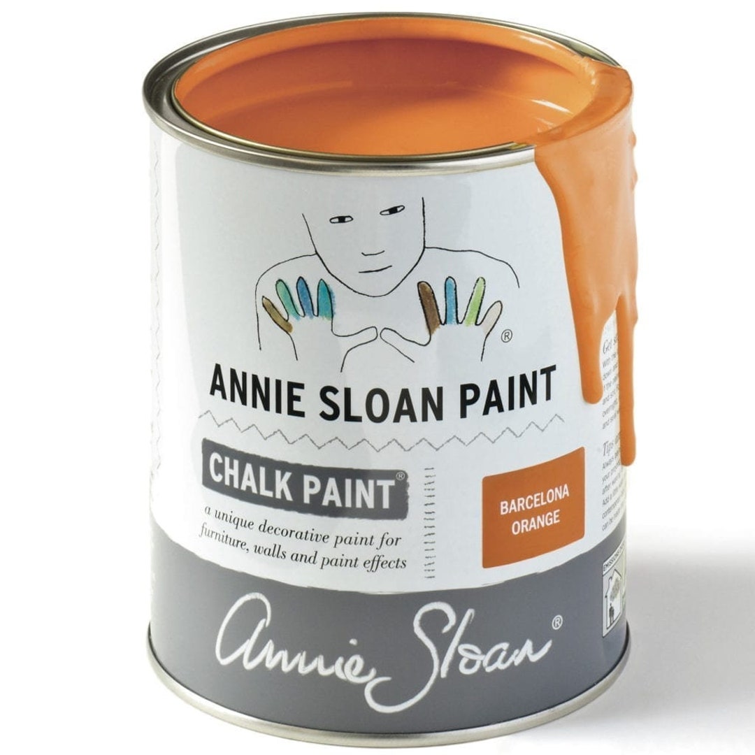 BARCELONA ORANGE Annie Sloan Chalk Paint Chalk Paint Etsy