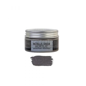 CRUSHED SLATE - Redesign Acrylic Paint Metallic Sheen  - 1 jar, 100 ml , (3.4 oz)