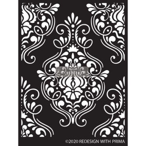 FLOURISH EMBLEM - Redesign Decor Stencil