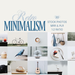 Minimalist Aesthetic Stock Images, Minimalist Photography, Stock Images, Social Media Marketing, PLR, MRR, Digital Marketing, Resell Rights