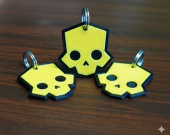Helldivers Keychain 3-Pack - Durable Multicolor