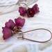 see more listings in the Flower earrings section