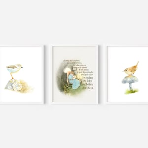 Babies dont keep watercolor print squirrel nursery decor quote image 5