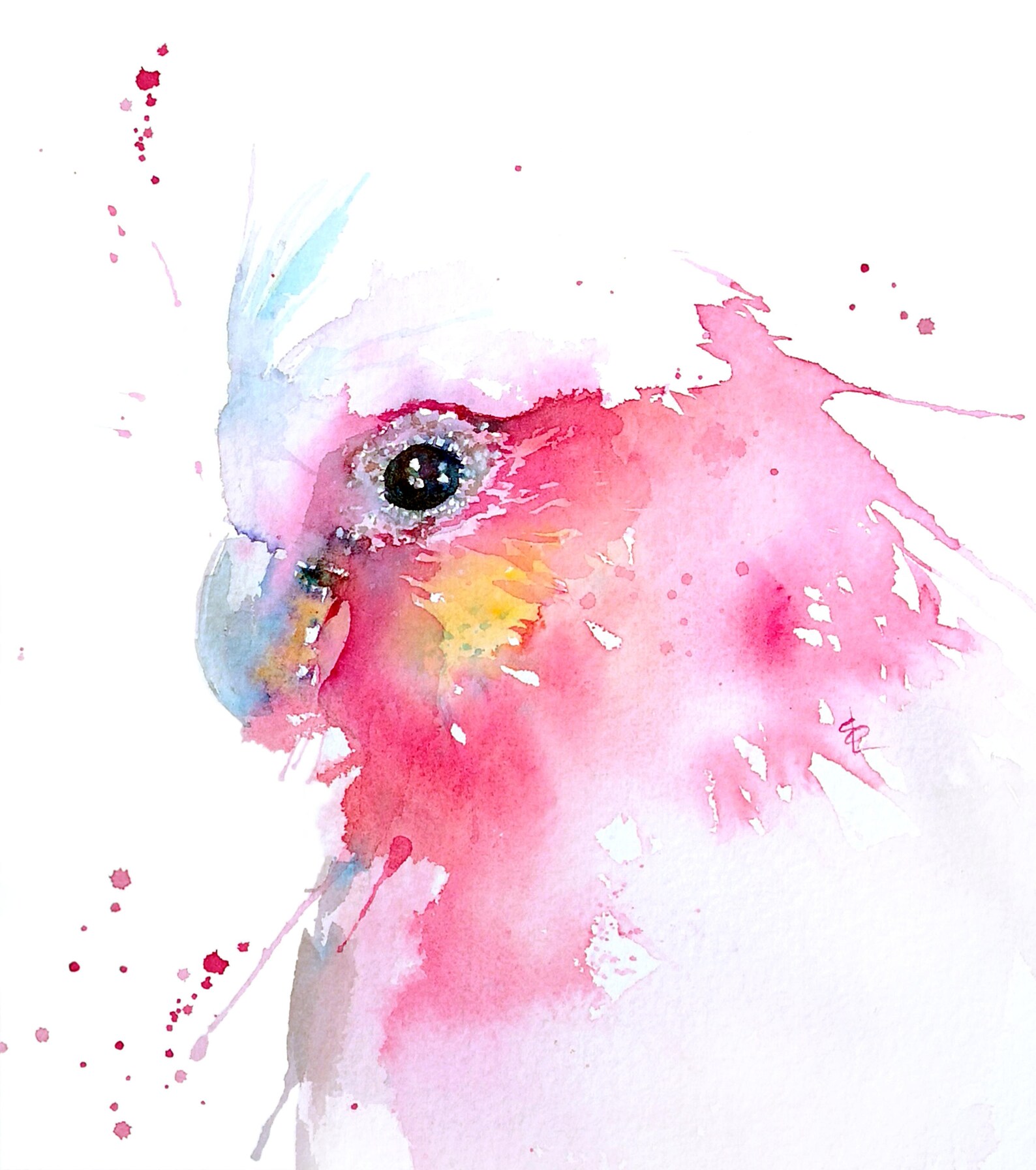 Легкие картины акварелью