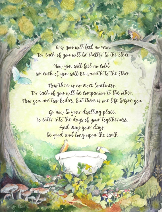 Apache Love Poem Wedding Prayer Reading Romance Poem Etsy