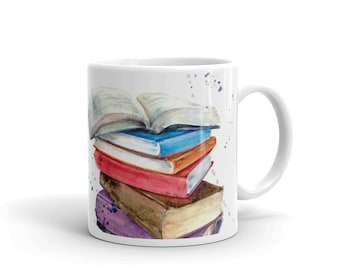 Bookish coffee mug