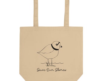 Piping Plover Eco Tote Bag