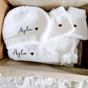 personalized birth outfit - birth kit - baby gift - personalized birth gift - baby creation - birth set