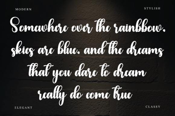 Cardinal Script Font: Elegant Calligraphy (downloadable Font ...