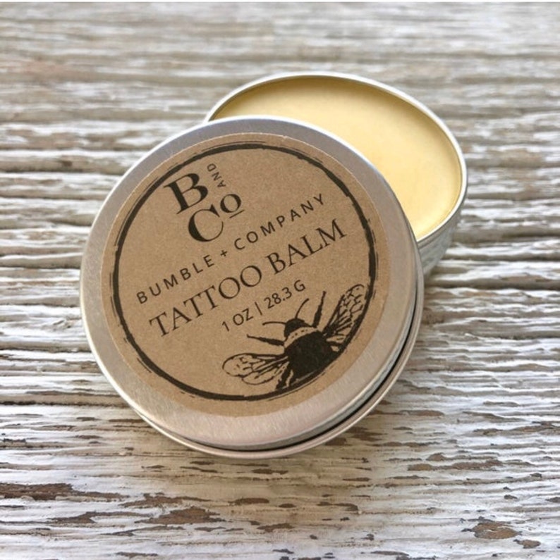 Natural Tattoo Salve Tattoo Aftercare Herbal Tattoo Balm Etsy