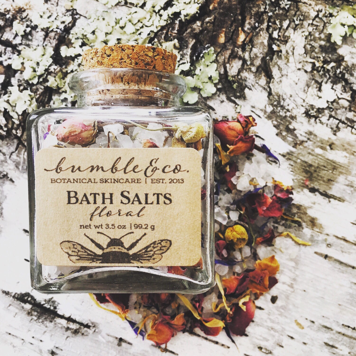 Bath Salts All Natural Sea Salt Bath Bath Soak Himalayan Etsy