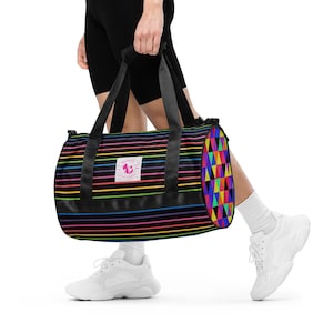 Sporttas met all-over print