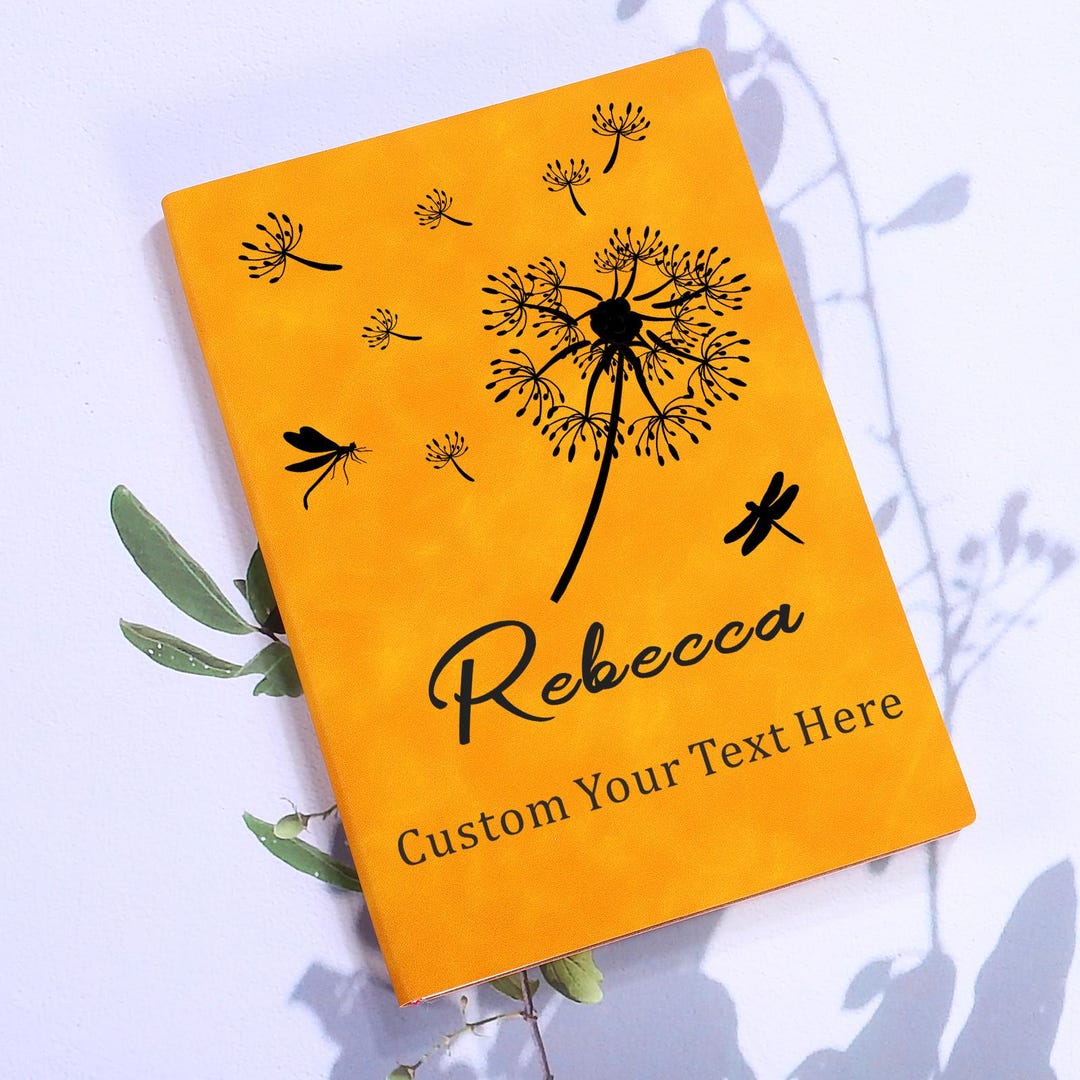 Customisable Notebook Custom Name Notebook, Personalized Notebook, Custom Text Journal ...