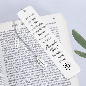 Personalisierte Danke Geschenke für Frauen Mitarbeiter Benutzerdefinierte Name Lesezeichen Ruhestand Geschenke für Ihn Her 2025 Abschiedsgeschenke für Lehrer Boss Lady
