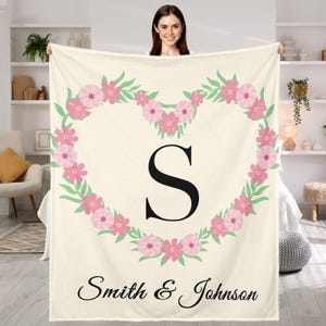 Coperta regalo di anniversario personalizzata per fidanzata, fidanzato, lei, lui, donna, uomo, coperta personalizzata con nome, regalo di nozze per coppie