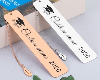 Graduation Gifts Class of 2026 Senior Bookmarks Gifts for Him Her Grad Gifts Custom Graduation Gifts for High Middle Medical Nurse School