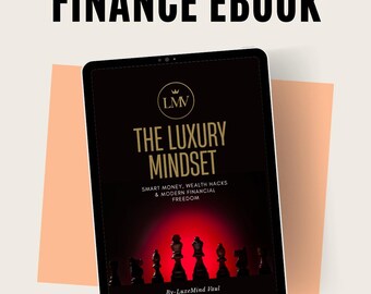 Ebook de finanzas de lujo, guía financiera, estrategias de inversión, creación de riqueza, descarga digital, libro de negocios, gestión financiera