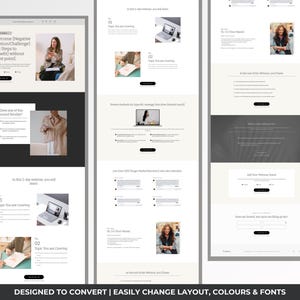 Webinar Template Systeme io Template Modern Webinar Funnel Template Webinar Template Systeme io Template Modern Webinar Funnel Template