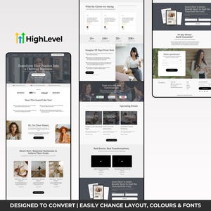 GoHighLevel homepage design, Gohighlevel coaching website template navy blue, GHL 4 page coach website dark design, life coach GHL funnel instant download, done for you GHL coaching website blue grey, business coach website template GoHighLevel, CRO designed coaching funnel GHL, online coach website navy template, wellness coach GHL instant download, GHL coaching funnel with lead form, coach website drag and drop GoHighLevel