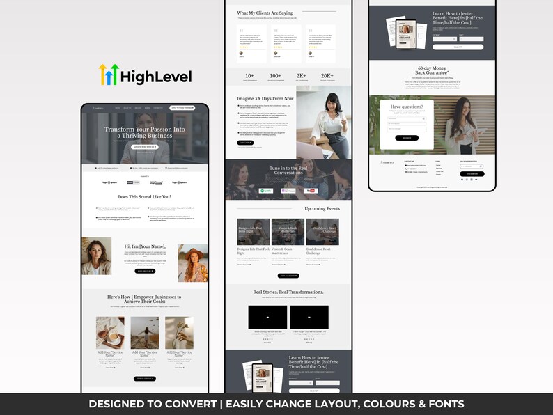 GoHighLevel homepage design, Gohighlevel coaching website template navy blue, GHL 4 page coach website dark design, life coach GHL funnel instant download, done for you GHL coaching website blue grey, business coach website template GoHighLevel, CRO designed coaching funnel GHL, online coach website navy template, wellness coach GHL instant download, GHL coaching funnel with lead form, coach website drag and drop GoHighLevel