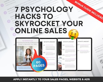 Conversion Code eBook, Sales Psychology Hacks (PDF Download)