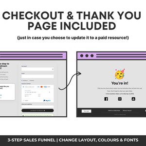 Systeme.io Landing Page Funnel, Coach Website Template, Website Design for Business  Coaching, Systeme.io Sales Page, Single Page Website