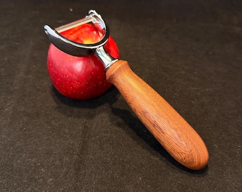 Mahogany Vegetable Peeler made by 13 yr old