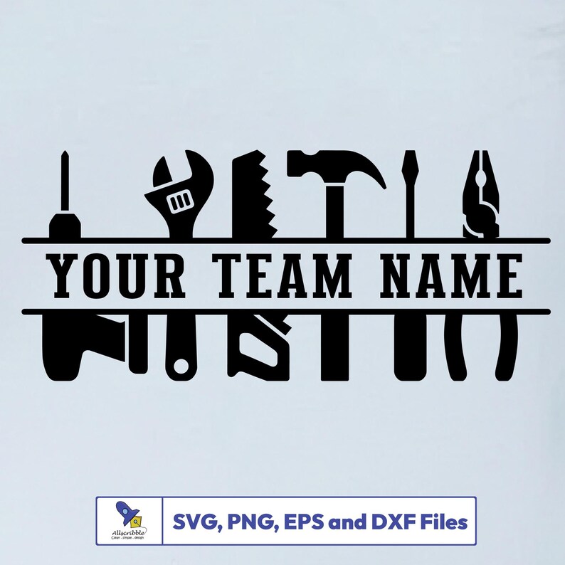 Custom Handyman SVG Bundle, Carpenter Tools Vector, Split Frame ...