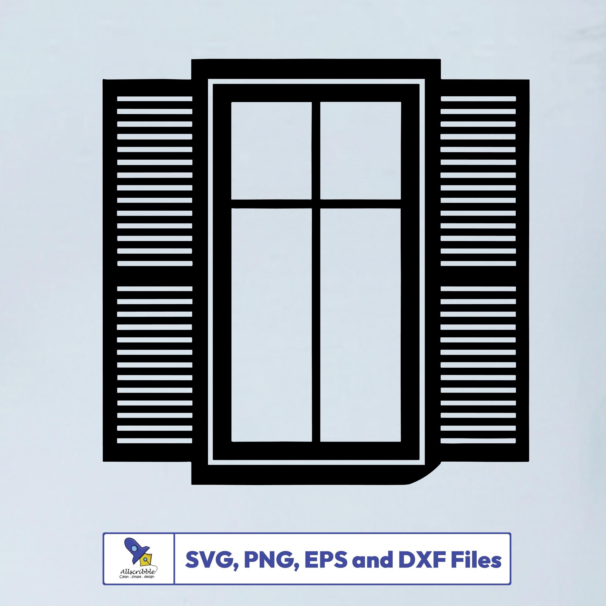 Window Frame SVG Bundle, Diamond Pane Window, Farmhouse Decor Vector ...